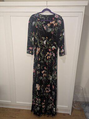 Long Tall Sally Maxi Dress Sz 12
